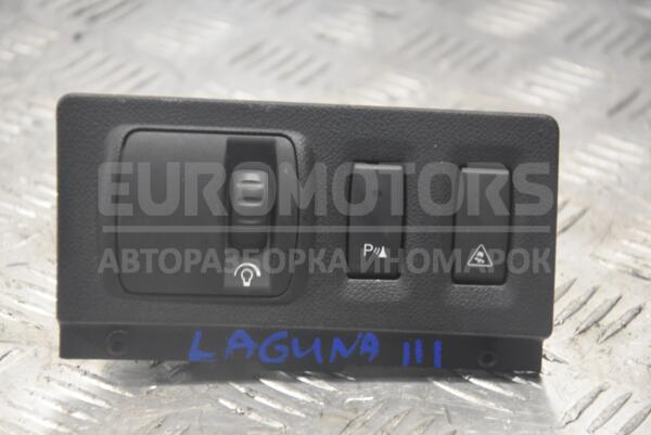 Кнопка регулювання освітлення панелі приладів Renault Laguna (III) 2007-2015 259800002R 147381-02 - 1