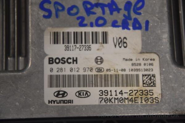 Блок управления двигателем комплект Kia Sportage 2.0crdi 2004-2010 0281012970 147454 - 2