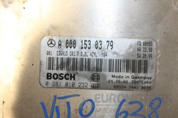 Блок керування двигуном Mercedes Vito 2.2cdi (W638) 1996-2003 0281010232 139675 - 2