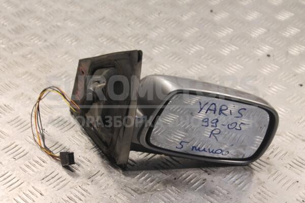 Дзеркало праве електр 5 пинов Toyota Yaris 1999-2005 879100D161B1 139972 - 1
