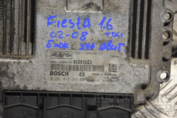Блок управления двигателем Ford Fiesta 1.6tdci 2002-2008 0281012249 148802 - 2
