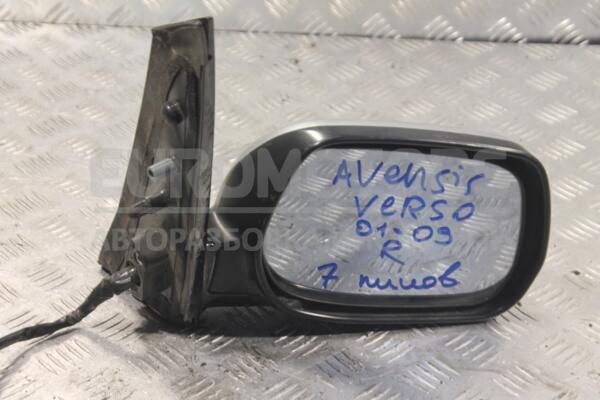Зеркало правое электр 7 пинов Toyota Avensis Verso 2001-2009 150006 - 1
