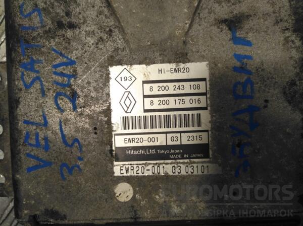 Блок управління двигуном Renault Vel Satis 3.5 24V 2001-2009 8200243108 150399 - 2