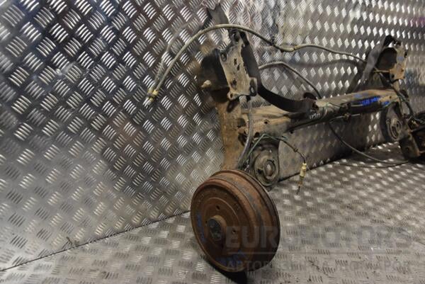 Балка задняя в сборе под барабаны с ABS Renault Logan 2005-2014 430004469R 149536 - 5