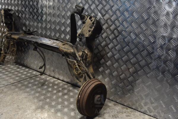 Балка задня в зборі під барабани з ABS Nissan Micra (K12) 2002-2010 55501AX620 149556 - 3