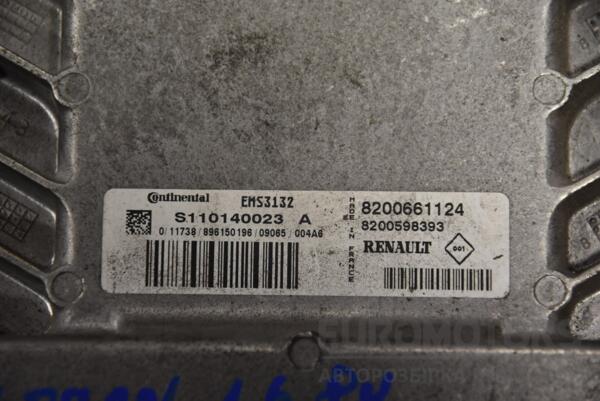 Блок управління двигуном комплект Renault Logan 1.6 8V 2005-2014 S110140023A 149697 - 2