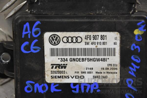 Блок управління паркувальним гальмом Audi A6 (C6) 2004-2011 4F0907801 149957 - 2