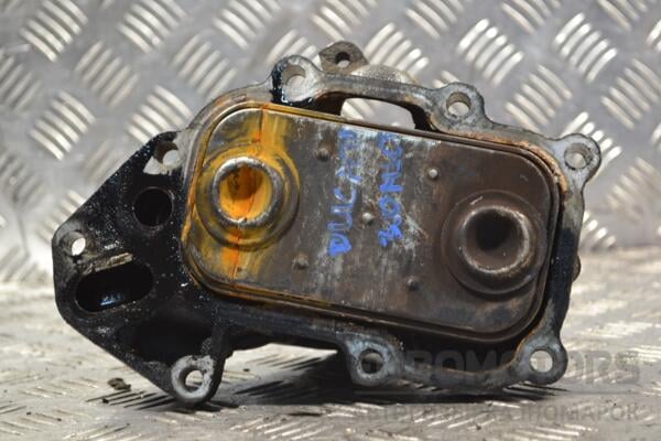Корпус масляного фильтра с теплообменником Citroen Jumper 3.0MJet 2006-2014 504048185 150792 - 3