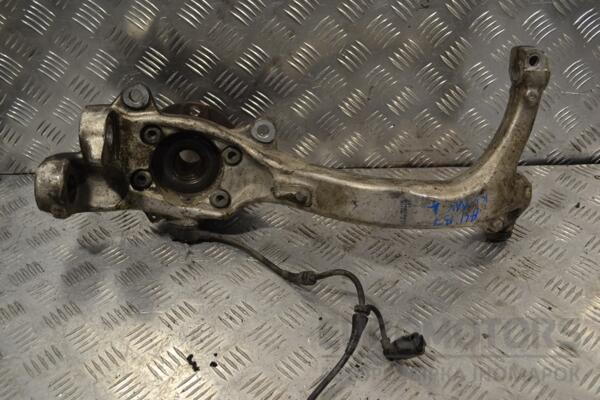 Поворотный кулак левый под ABS в сборе ступица Audi A4 (B7) 2004-2007 8E0407241D 150810 - 2