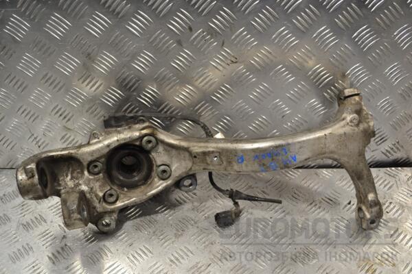 Поворотный кулак правый под ABS в сборе ступица Audi A4 (B7) 2004-2007 8E0407242D 150812 - 2