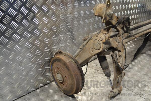 Балка задня в зборі під барабани без ABS Citroen Berlingo 1996-2008 150870 - 4
