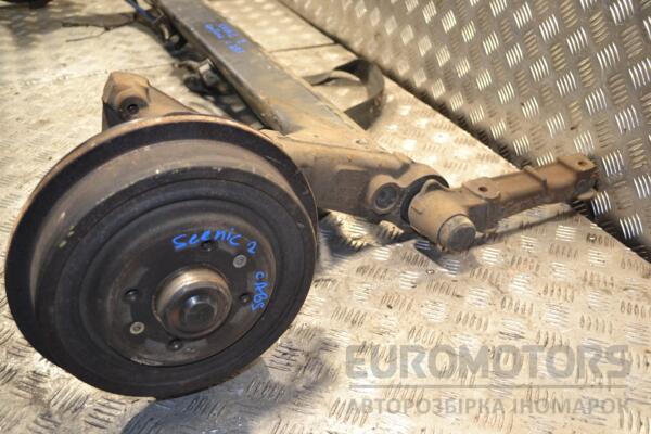 Балка задняя в сборе под барабаны с ABS Renault Scenic (II) 2003-2009 150909 - 4