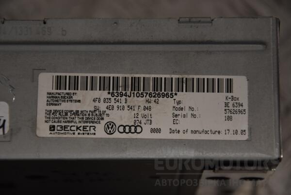 Блок управління магнітолою Audi A6 (C6) 2004-2011 4F0035541B 160007 - 3