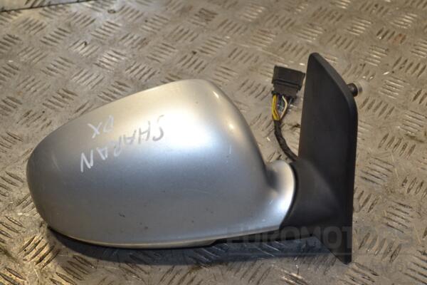 Дзеркало праве електр 10 пінів з повторювачем (04-) VW Sharan 1995-2010 7M3857502L 151393 - 2