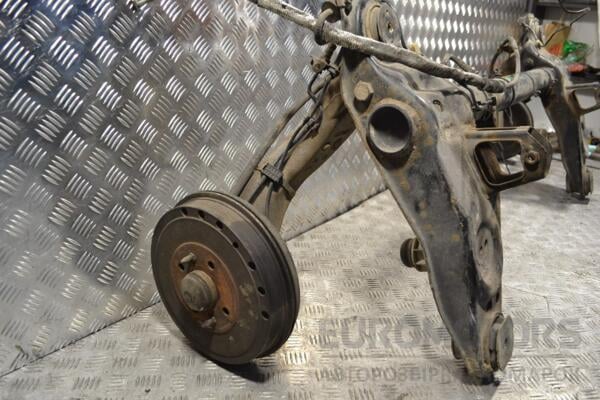 Балка задня в зборі під барабани з ABS Fiat Multipla 1999-2010 152215 - 4