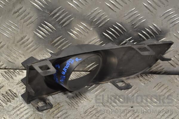Решетка бампера правая Renault Laguna (III) 2007-2015 P0015113D 152310 - 2