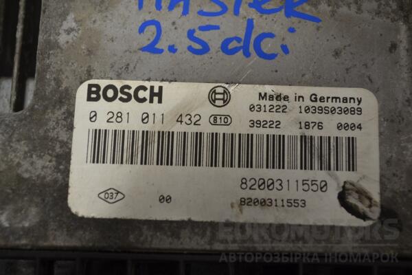 Блок управления двигателем Renault Master 2.5dCi 1998-2010 0281011432 152569 - 2