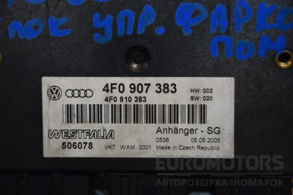 Блок управления фаркопом Audi A6 (C6) 2004-2011 4F0907383 160112 - 2