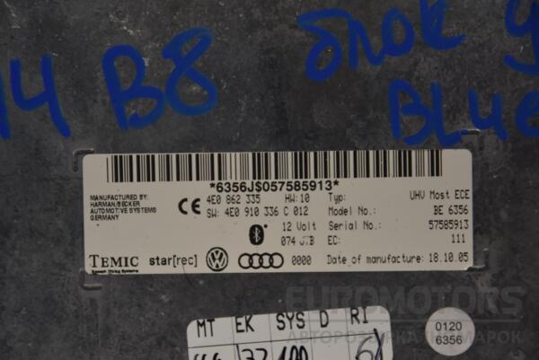 Блок управления Bluetooth Audi A4 (B8) 2007-2015 4E0862335 160129 - 2