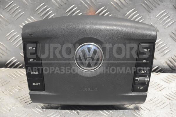 Подушка безопасности руль Airbag VW Touareg 2002-2010 7L6880201DA 160341 - 1