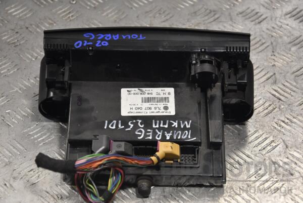 Блок управління пічкою клімат VW Touareg 2002-2010 7L6907040H 160345 - 2