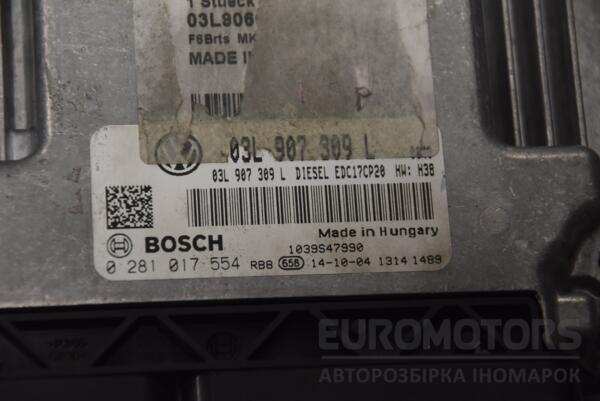Блок управления двигателем комплект VW Transporter 2.0tdi (T5) 2003-2015 03L907309L 160724 - 2