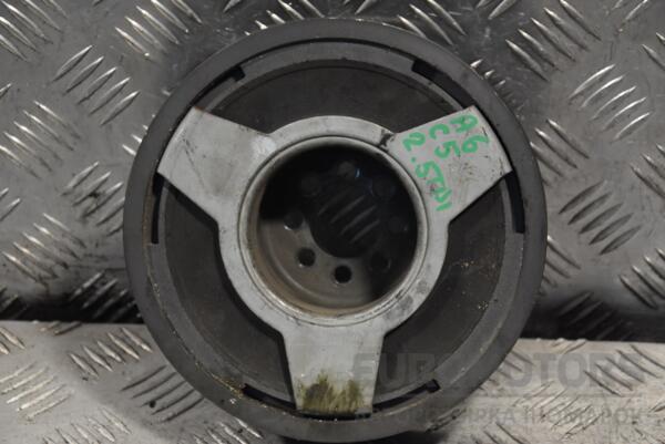 Шків коленвала демпферний 6 + 4 потічків Audi A6 2.5tdi (C5) 1997-2004 059105251AC 161725 - 2