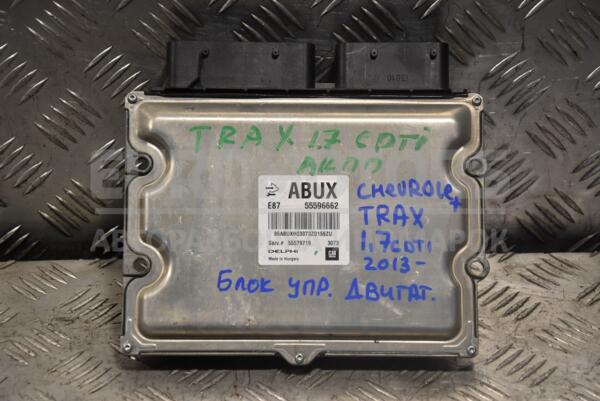 Блок управления двигателем Chevrolet Trax 1.7cdti 2013 55596662 161838 - 1