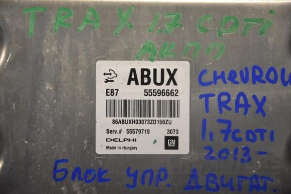 Блок керування двигуном Chevrolet Trax 1.7cdti 2013 55596662 161838 - 2