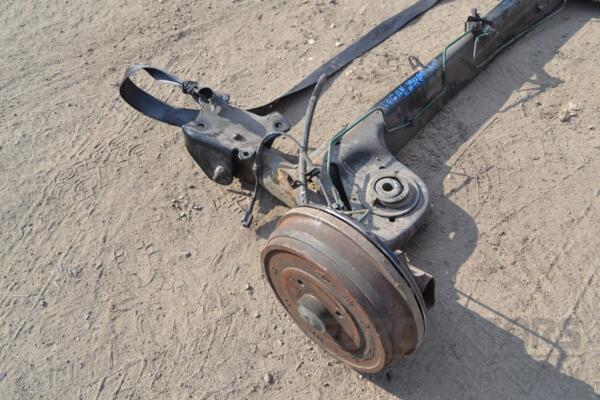 Балка задня в зборі під барабани з ABS Renault Logan 2005-2014 430004469R 153822 - 2