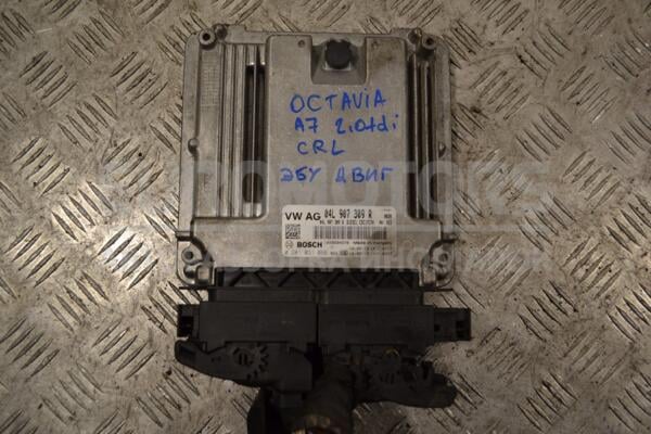 Блок управления двигателем Skoda Octavia 2.0tdi (A7) 2013 04L907309R 153886 euromotors.com.ua