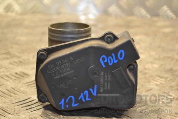 Дроссельная заслонка электр VW Polo 1.2 12V, 1.4 16V 2001-2009 03C133062B 154179 - 2