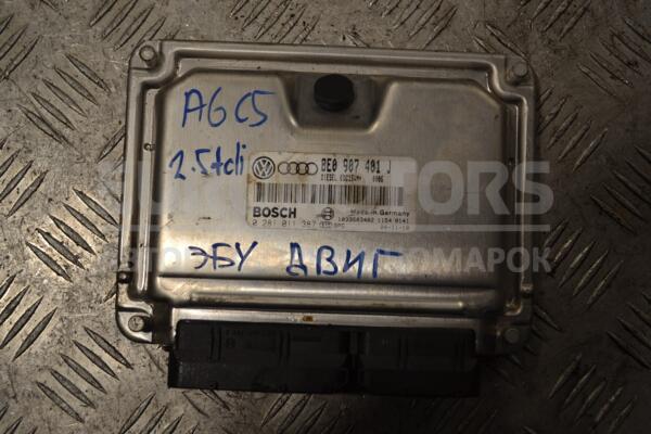Блок керування двигуном Audi A6 2.5tdi (C5) 1997-2004 0281011387 154786