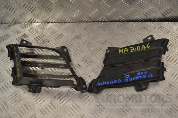 Решетка переднего бампера левая Mazda 6 2007-2012 GAM750C22 154881 - 2