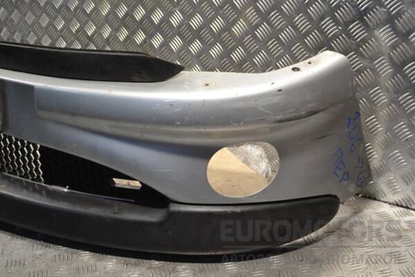 Бампер передний под туманки с решеткой (-03) Peugeot 206 1998-2012 9630684077 154971 - 3