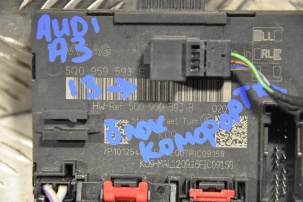 Блок комфорта Audi A3 (8V) 2013-2020 5Q0959393E 164445 - 2