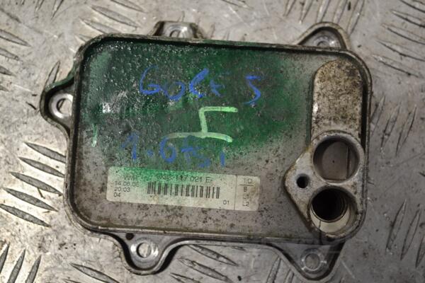 Теплообменник (Радиатор масляный) VW Golf 1.6 16V FSI (V) 2003-2008 03C117021E 155189 - 2