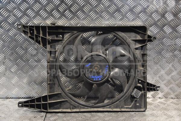Вентилятор радіатора 7 лопатей в зборі з дифузором Renault Sandero 1.4 16V, 1.6 16V 2007-2013 8200765566 164938 euromotors.com.ua