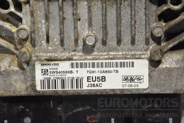 Блок керування двигуном Ford S-Max 1.8tdci 2006-2015 7G9112A650TB 165011 - 2