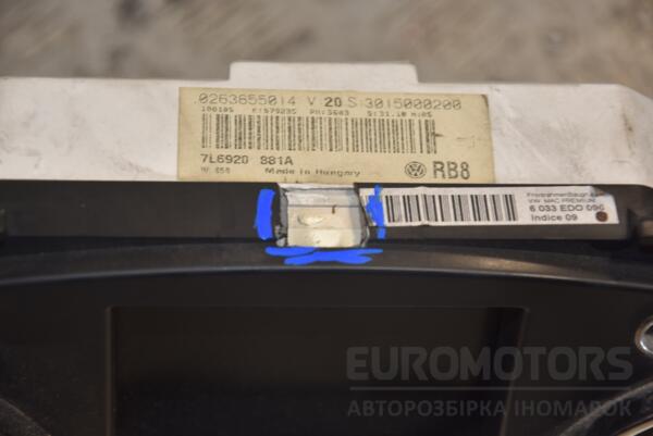 Панель приладів VW Touareg 2.5tdi 2002-2010 7L6920881A 166276 - 2