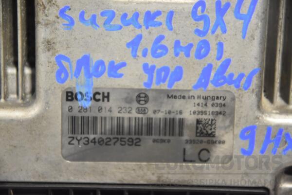 Блок керування двигуном Suzuki SX4 1.6hdi 2006-2013 0281014232 167286 - 2
