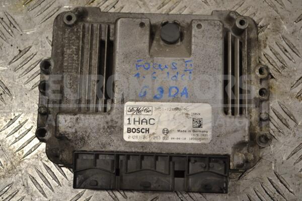 Блок управления двигателем Ford Focus 1.6tdci (II) 2004-2011 0281011263 157622 - 1