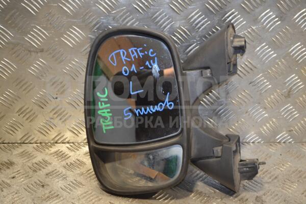 Зеркало левое электр 5 пинов Renault Trafic 2001-2014 7701473245 158566  euromotors.com.ua