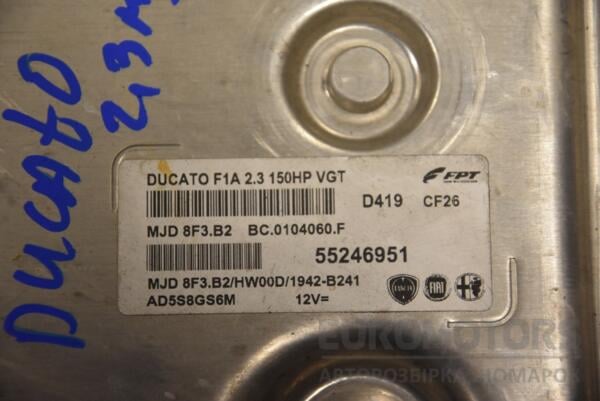 Блок управления двигателем комплект Citroen Jumper 2.3Mjet 2006-2014 55246951 168711 - 2
