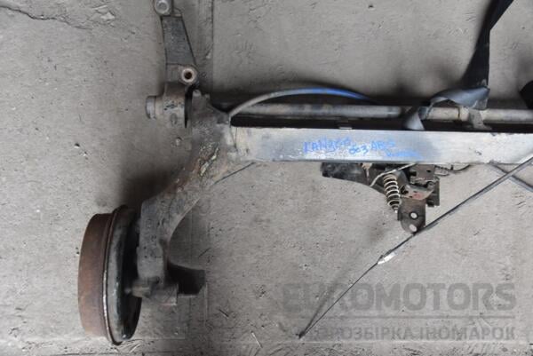 Балка задня в зборі під барабани без ABS 4-х торсіонна Renault Kangoo 1998-2008 168757 - 2