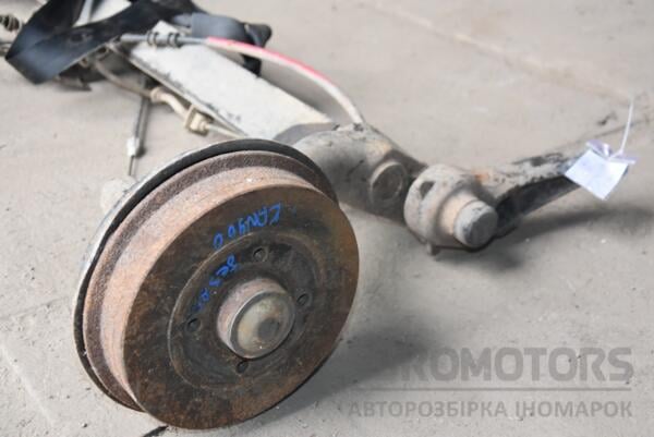 Балка задня в зборі під барабани без ABS 4-х торсіонна Renault Kangoo 1998-2008 168757 - 5