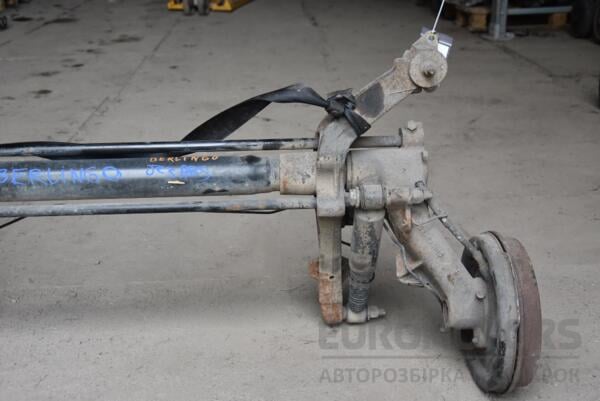 Балка задняя в сборе под барабаны без ABS Citroen Berlingo 1996-2008 168763 - 2