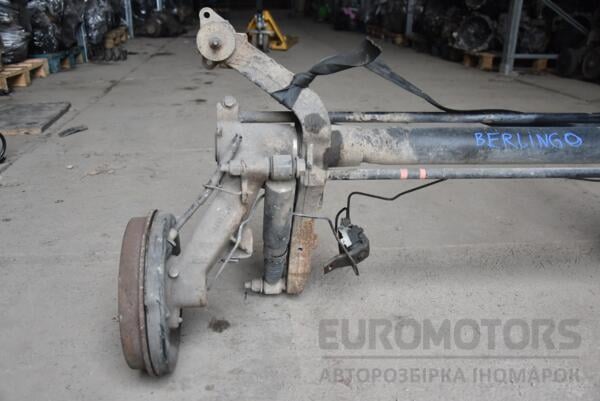 Балка задняя в сборе под барабаны без ABS Citroen Berlingo 1996-2008 168763 - 4