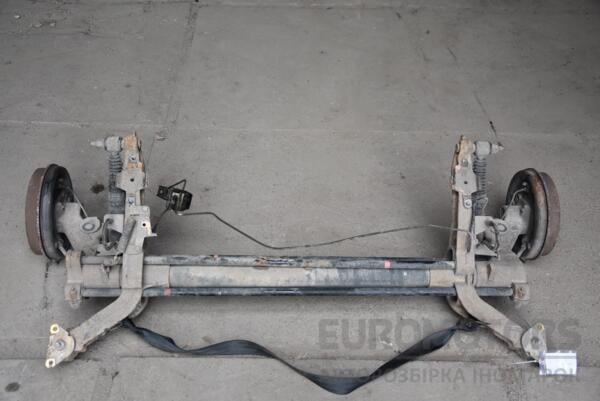 Балка задняя в сборе под барабаны без ABS Citroen Berlingo 1996-2008 168763 - 6