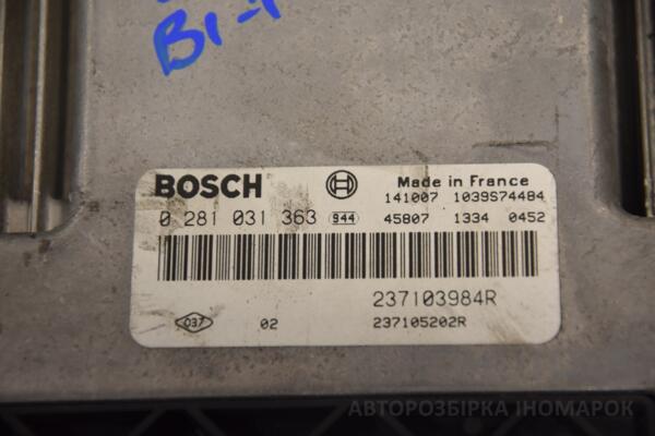 Блок управления двигателем комплект Renault Trafic 1.6dCi 2014 0281031363 169095 - 2